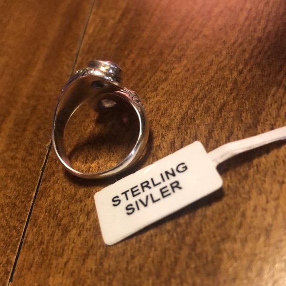 925 Sterling Silver Amethyst Ring Size 6 💍 - Picture 9 of 17